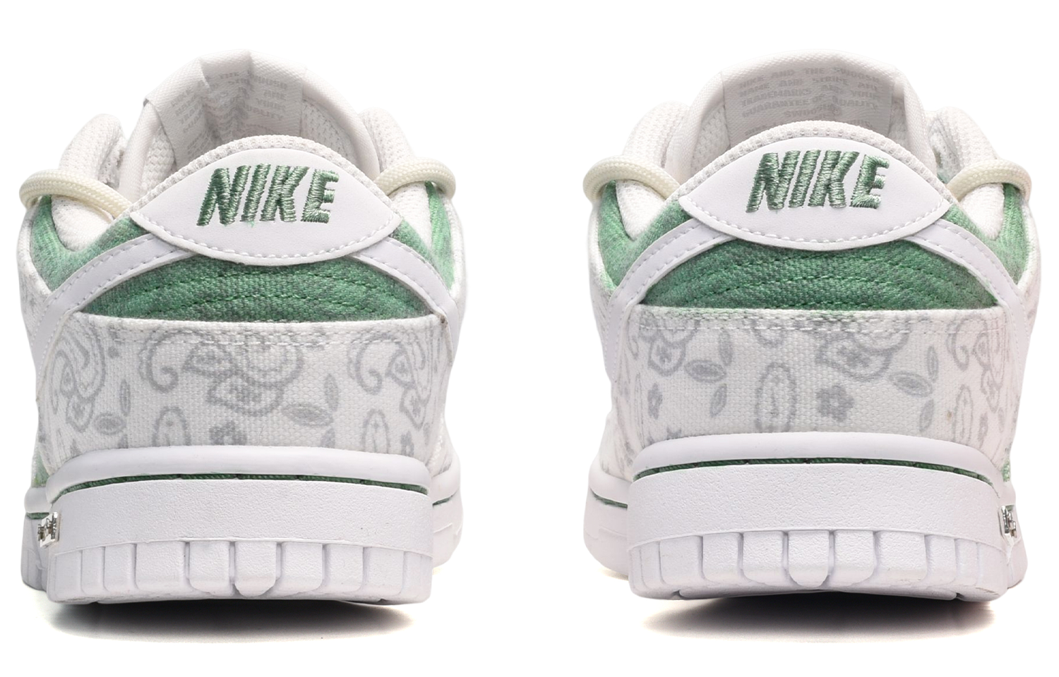 [Custom Shoes] (W) Nike Dunk Low ESS 'Paisley Blue-White' 圖 4