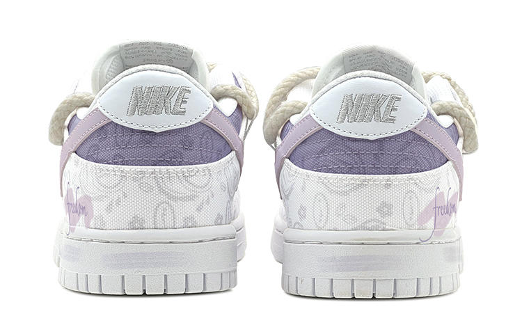 [Custom Shoes] (W) Nike Dunk Low ESS 'Paisley Pink-Purple' 圖 4