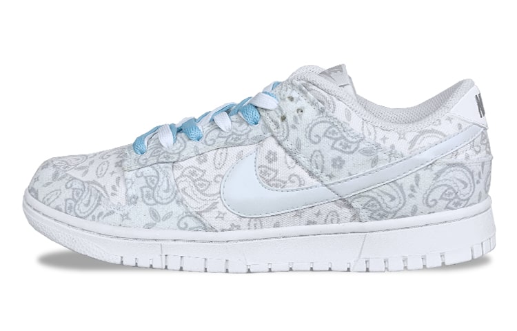 Shop (W) [定制鞋款] 耐克 Dunk Low ESS '佩斯利蓝牛仔' DJ9955-100(Team21-腰果花光变蓝)