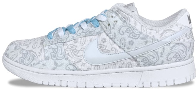 (W) 나이키 덩크 로우 커스텀 '페이즐리 블루 데님' (Nike Dunk Low Custom 'Paisley Blue Denim') DJ9955-100(Team21-腰果花光变蓝) Shop (W) 나이키 덩크 로우 커스텀 '페이즐리 블루 데님' (Nike Dunk Low Custom 'Paisley Blue Denim') DJ9955-100(Team21-腰果花光变蓝)