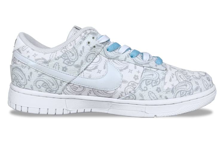 Purchase (W) [定制鞋款] 耐克 Dunk Low ESS '佩斯利蓝牛仔' DJ9955-100(Team21-腰果花光变蓝)