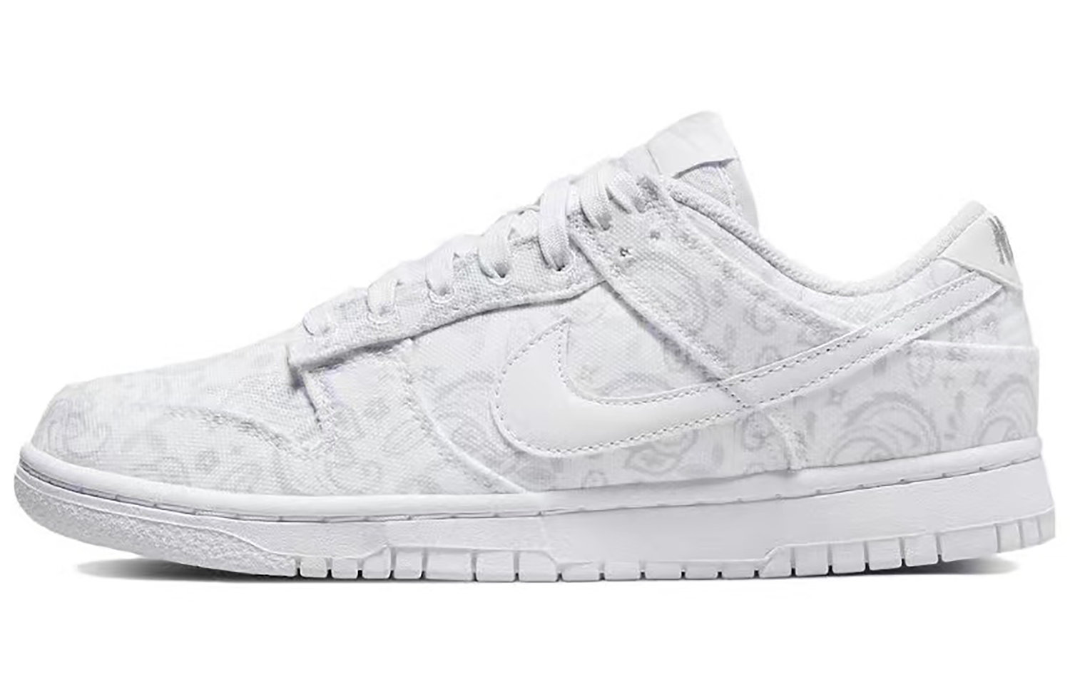 [Custom Shoes] (W) Nike Dunk Low ESS 'Paisley Blue-White' 圖 7