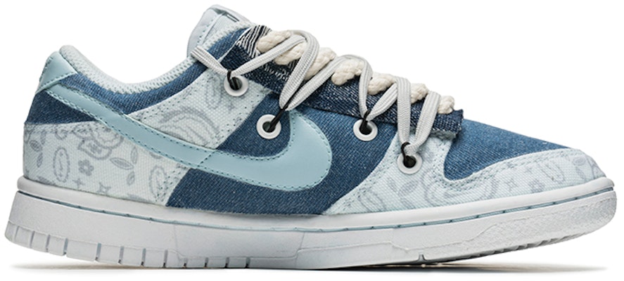(W) Zapatillas Nike Dunk Low ESS 'Patchwork Paisley Gris Azul' DJ9955-100(TeamB-女款腰果花灰蓝B-BOX) Order (W) Zapatillas Nike Dunk Low ESS 'Patchwork Paisley Gris Azul' DJ9955-100(TeamB-女款腰果花灰蓝B-BOX)