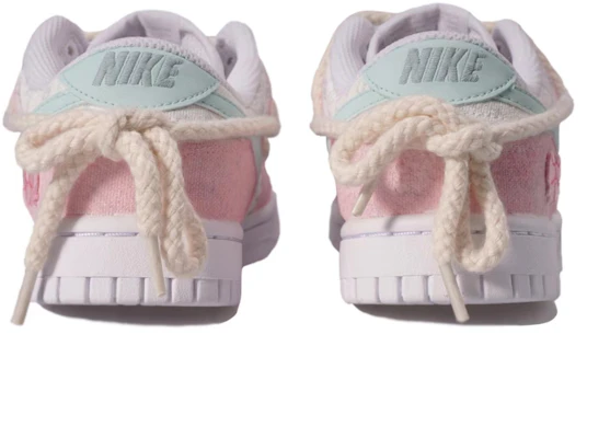 (W) 【カスタムシューズ】(女性) ナイキ ダンク ロー ESS 'ピンク桜バニー - 兎年' DJ9955-100(Team33-粉樱小兔女款) Shop (W) 【カスタムシューズ】(女性) ナイキ ダンク ロー ESS 'ピンク桜バニー - 兎年' DJ9955-100(Team33-粉樱小兔女款)