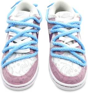 【定製球鞋】 Nike Dunk Low ESS 烏梅子醬 腰果花 麻繩鞋帶 塗鴉 字母 潑墨 低筒 板鞋 女款 粉紫 Shop 【定製球鞋】 Nike Dunk Low ESS 烏梅子醬 腰果花 麻繩鞋帶 塗鴉 字母 潑墨 低筒 板鞋 女款 粉紫