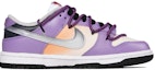 Lookbook 【定制球鞋】Nike Dunk Low ESS 烏梅子醬 鐳射禮盒 少女穿搭 耐磨防滑 低幫 板鞋 女款 紫銀