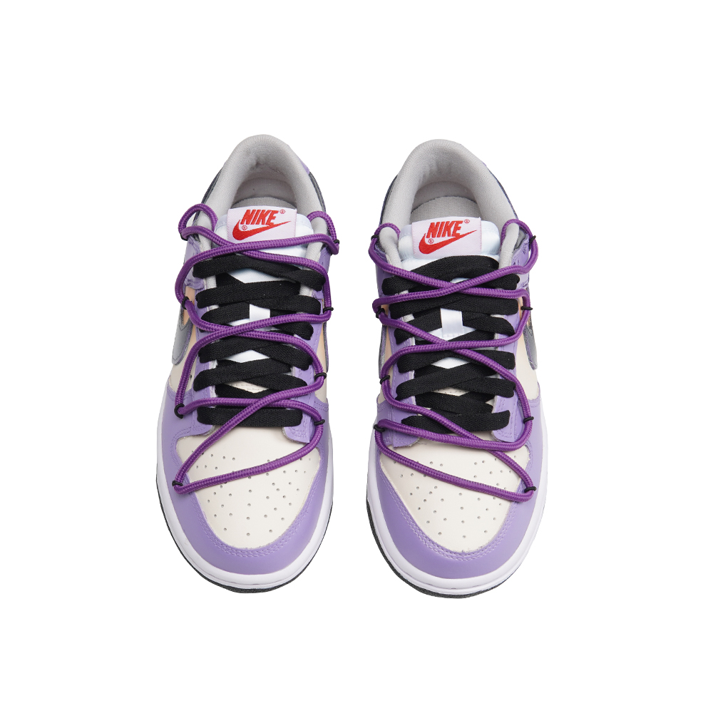 Purchase (W) [Sepatu Kustom] Nike Dunk Low ESS 'Ungu Perak' DQ7576-001(Teamp-乌梅子酱紫银色)