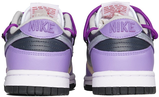 【定制球鞋】Nike Dunk Low ESS 烏梅子醬 鐳射禮盒 少女穿搭 耐磨防滑 低幫 板鞋 女款 紫銀 Details for 【定制球鞋】Nike Dunk Low ESS 烏梅子醬 鐳射禮盒 少女穿搭 耐磨防滑 低幫 板鞋 女款 紫銀