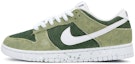Buy (W) Zapatillas Nike Dunk Low ESS 'Bosque Lluvioso Blanco-Verde' DJ9955-100(Team15-烟雨森林)