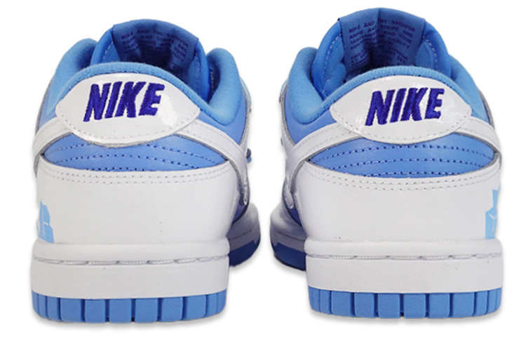 Purchase 【定制球鞋】Nike Dunk Low ESS "反转北卡蓝" 冰雪聖誕 北極冰川 保護動物 可愛北極熊 解構風格潮流復古 低幫 板鞋 女款 藍白