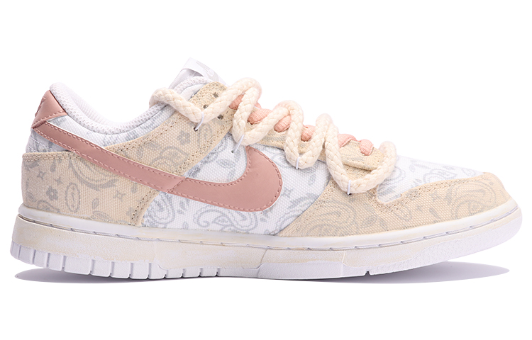 [Custom Shoes] (W) Nike Dunk Low ESS 'Rose Bandana - Vintage Pink' 圖 2