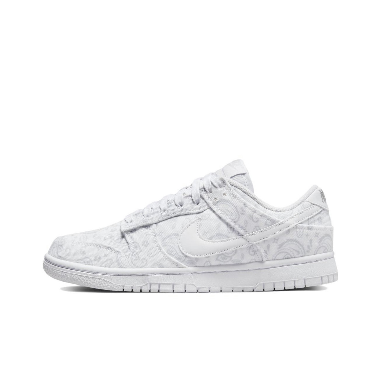 Sizing (W) [Zapatillas Personalizadas] Nike Dunk Low ESS 'Rosa Pastel Paisley' DJ9955-100(Team27-女款蔷薇甜心)
