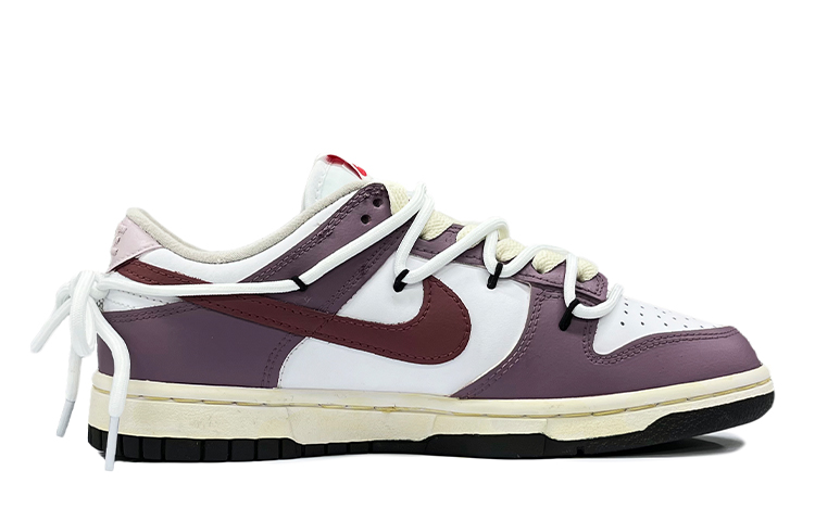 Order 【客製球鞋】Nike Dunk Low ESS 春夏系列 清新 簡約 小烏梅 高街 低筒 滑板鞋 女款 白紫