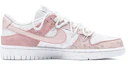 Order 【訂製球鞋】 Nike Dunk 低筒 ESS 腰果花 甜心草莓 特製鞋盒 滑板鞋 女款 粉白