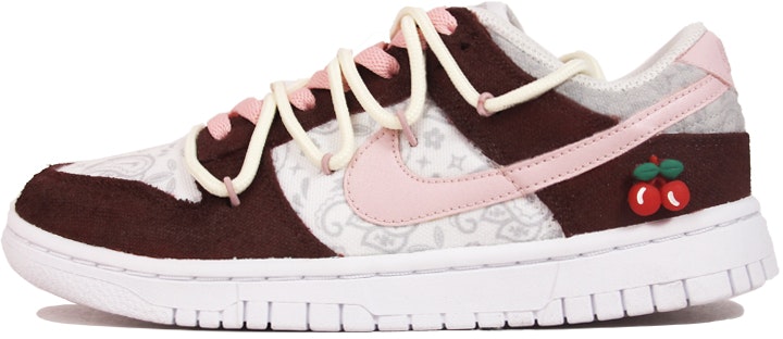 custom-shoes-women-nike-dunk-low-ess-summer-cherry-and-paisley