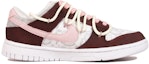Order 【定製球鞋】Nike Dunk Low ESS 夏日櫻桃 簡約解構 腰果花 低幫 板鞋 女款 酒紅粉色