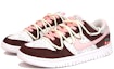 Lookbook 【定製球鞋】Nike Dunk Low ESS 夏日櫻桃 簡約解構 腰果花 低幫 板鞋 女款 酒紅粉色