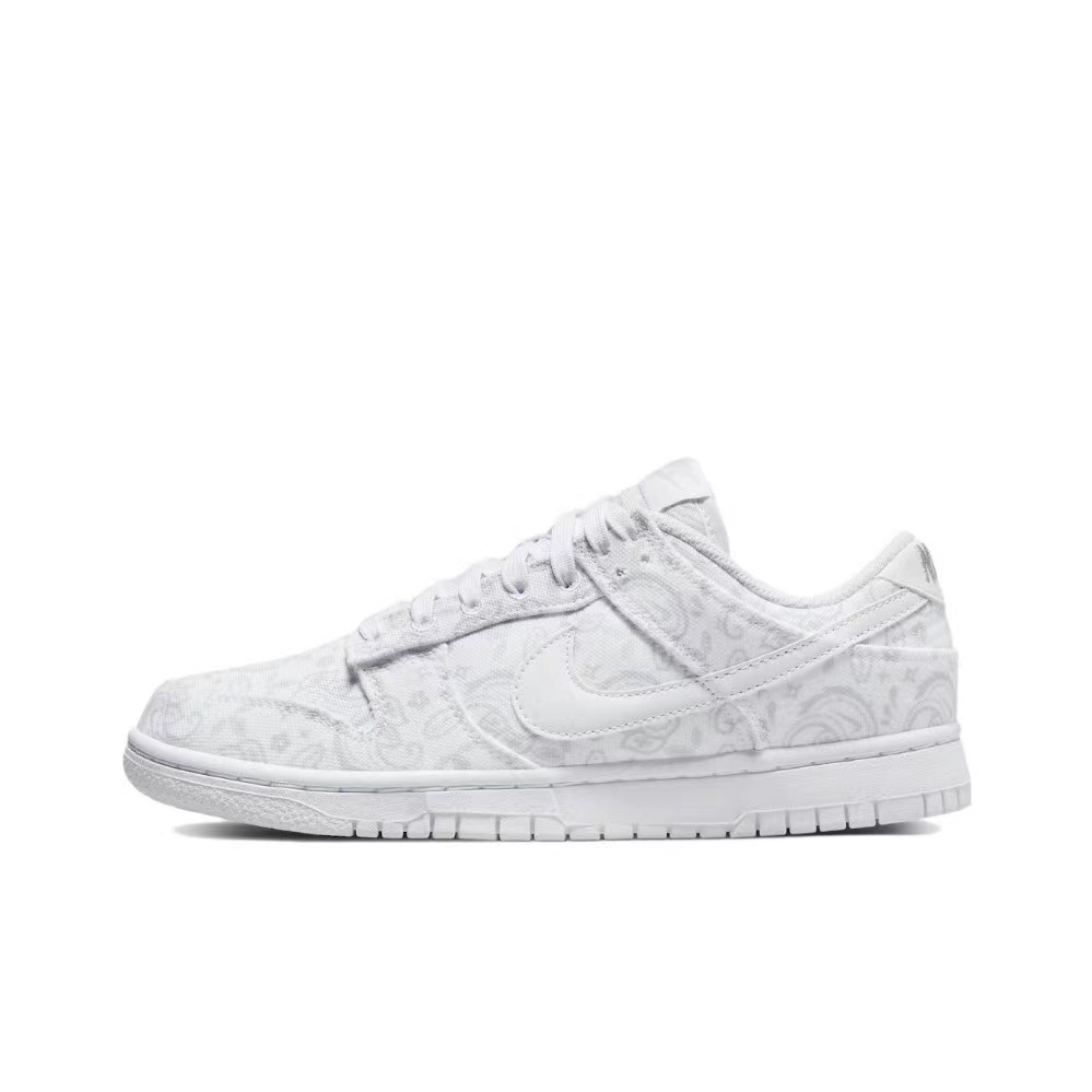 Purchase 【定製球鞋】Nike Dunk Low ESS 夏日櫻桃 簡約解構 腰果花 低幫 板鞋 女款 酒紅粉色