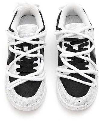 【定制球鞋】 Nike Dunk Low ESS 暗夜精靈 無性別風 低幫 板鞋 女款 白黑 Shop 【定制球鞋】 Nike Dunk Low ESS 暗夜精靈 無性別風 低幫 板鞋 女款 白黑