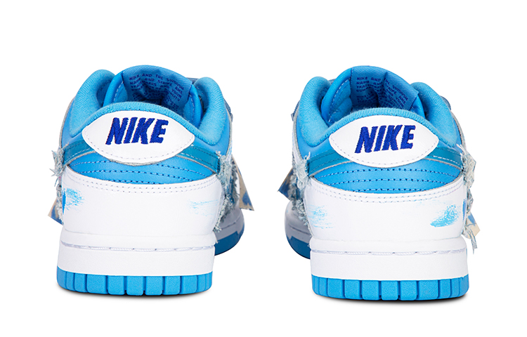 Purchase (W) 나이키 덩크 로우 ESS '화이트 블루 데님 하트' (커스텀) DJ9955-101(TeamF-牛仔做旧复古)