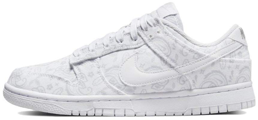 【定制球鞋】 Nike Dunk Low ESS 腰果花 低筒 板鞋 女款 白綠 Details for 【定制球鞋】 Nike Dunk Low ESS 腰果花 低筒 板鞋 女款 白綠
