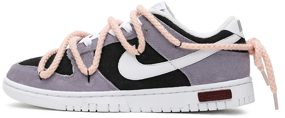 【定制球鞋】Nike Dunk Low ESS "白色佩斯利" 葡萄軟糖 甜酷 低幫 板鞋 女款 黑紫 Buy 【定制球鞋】Nike Dunk Low ESS "白色佩斯利" 葡萄軟糖 甜酷 低幫 板鞋 女款 黑紫