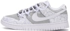 Buy (W) 나이키 덩크 로우 커스텀 페이즐리 발렌타인 (Nike Dunk Low Custom Paisley Valentine) DJ9955-100(Team拾伍-女款灰白腰果花)