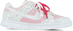 Order (W) 【カスタムシューズ】(女性用) ナイキ ダンク ロー ESS 'ホワイトペイズリー' DJ9955-100(Team陆-少女来信QD)
