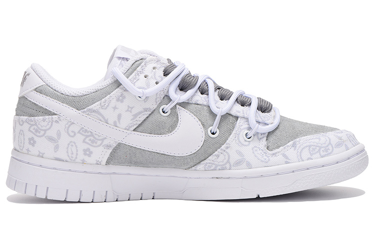 Order (W) [カスタムシューズ] (レディース) ナイキ ダンク ロー ESS 'ホワイトペイズリー バレンタインデー' DJ9955-100(Team拾伍-女款灰白腰果花)