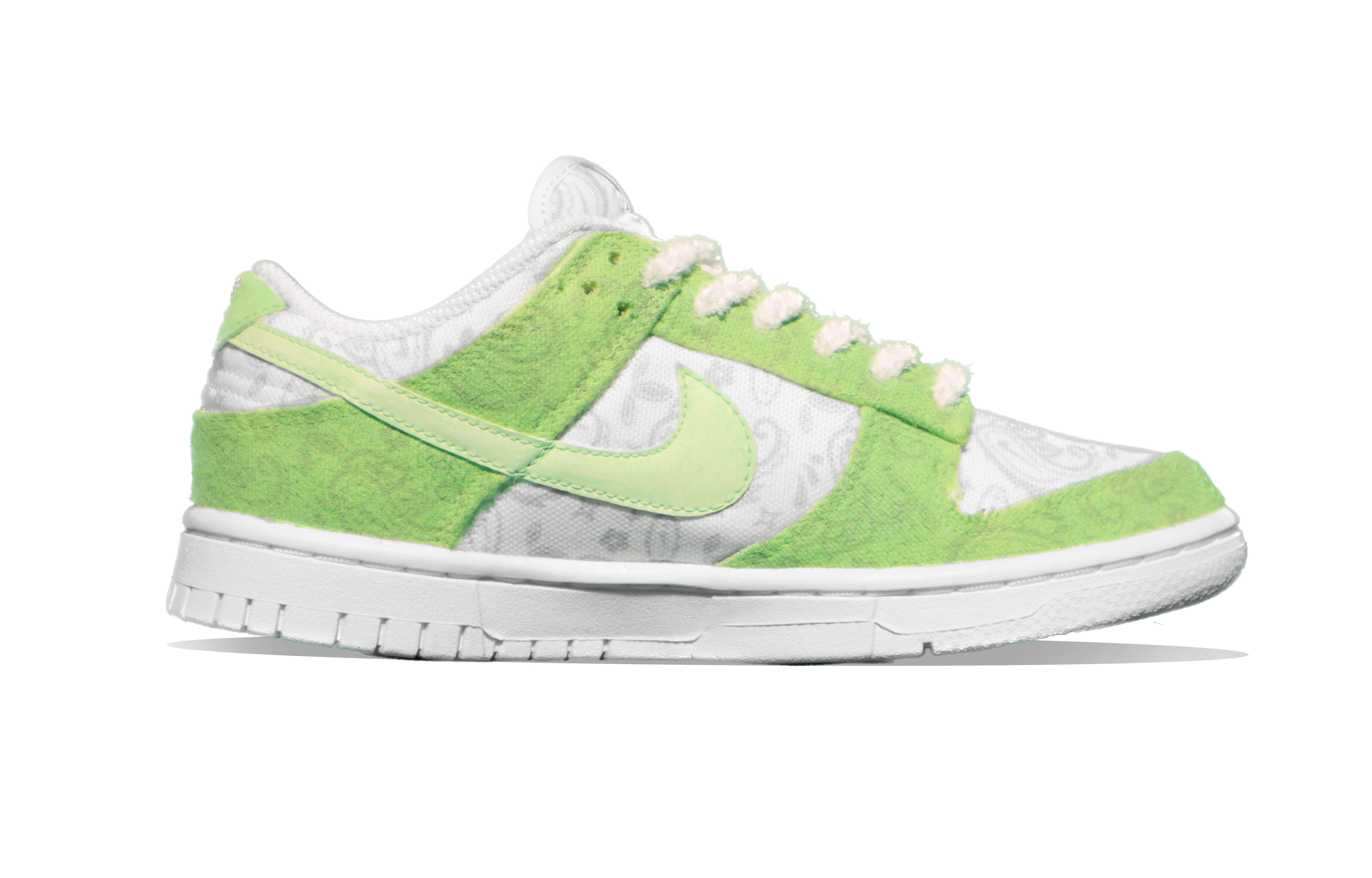 [Custom Shoes] (W) Nike Dunk Low ESS 'White Paisley' 圖 2