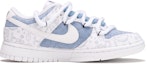 Order (W) 나이키 덩크 로우 ESS '화이트 페이즐리' (커스텀) DJ9955-100(TeamThree-女款腰果花-白蓝)
