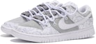 Lookbook (W) 나이키 덩크 로우 커스텀 페이즐리 발렌타인 (Nike Dunk Low Custom Paisley Valentine) DJ9955-100(Team拾伍-女款灰白腰果花)