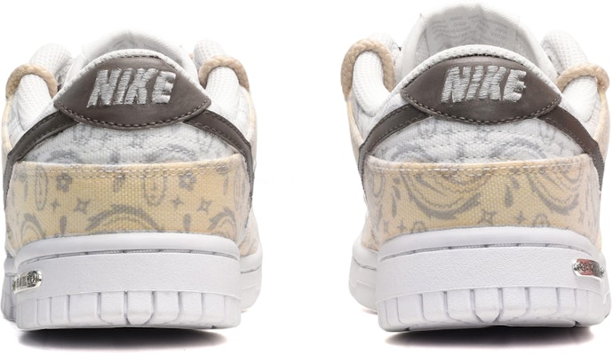 (W) 나이키 덩크 로우 커스텀 '화이트 페이즐리' DJ9955-100(TeamE-女款腰果花黄白棕) Shop (W) 나이키 덩크 로우 커스텀 '화이트 페이즐리' DJ9955-100(TeamE-女款腰果花黄白棕)