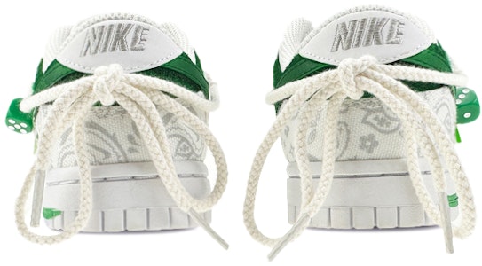 (W) 나이키 덩크 로우 커스텀 '화이트 페이즐리 마작' DJ9955-100(Team40-国粹恭喜发财麻将绿) Shop (W) 나이키 덩크 로우 커스텀 '화이트 페이즐리 마작' DJ9955-100(Team40-国粹恭喜发财麻将绿)