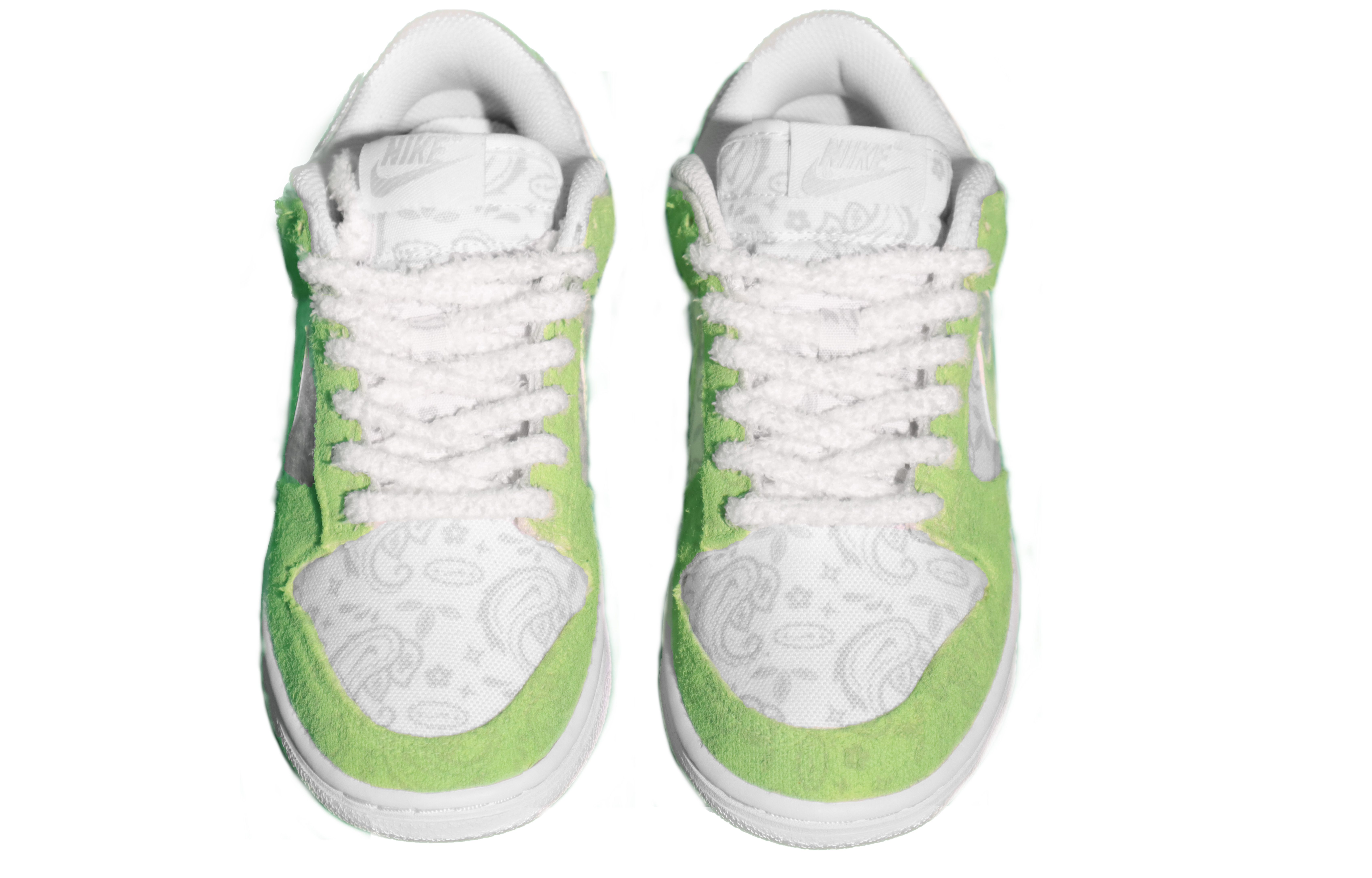 [Custom Shoes] (W) Nike Dunk Low ESS 'White Paisley' 圖 4