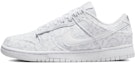Purchase 【訂製球鞋】 Nike Dunk Low ESS 腰果花 清新 高街 低幫 板鞋 女款 白棕 特殊禮盒