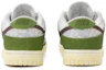 Purchase 【定制球鞋】 Nike Dunk Low ESS "White Paisley" 腰果花 復古做舊 牛油果綠 低幫 板鞋 女款 綠白黑