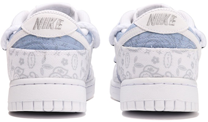 (W) 나이키 덩크 로우 ESS '화이트 페이즐리' (커스텀) DJ9955-100(TeamThree-女款腰果花-白蓝) Purchase (W) 나이키 덩크 로우 ESS '화이트 페이즐리' (커스텀) DJ9955-100(TeamThree-女款腰果花-白蓝)