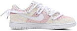 Order (W) 【カスタムシューズ】(女性用) ナイキ ダンク ロー ESS 'ホワイトピーチウーロンペイズリー' DJ9955-100(Team15-白桃乌龙)