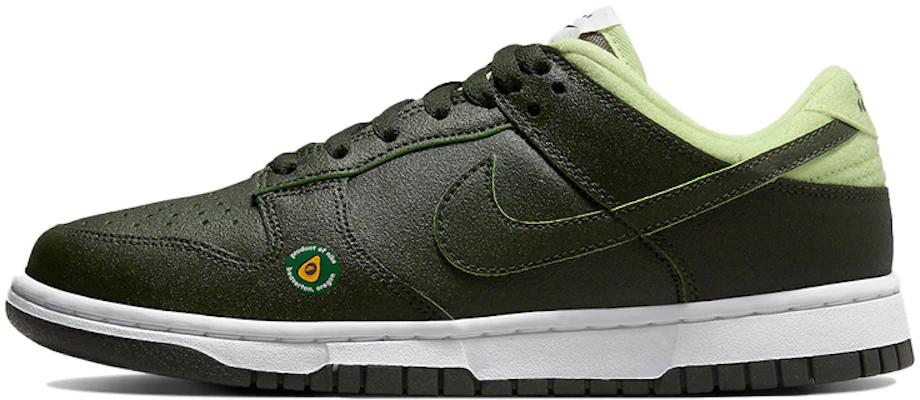 【定製球鞋】Nike Dunk Low LX 情人節主題 牛油果 高街 低幫 板鞋 女款 黑白綠 特殊禮袋 Details for 【定製球鞋】Nike Dunk Low LX 情人節主題 牛油果 高街 低幫 板鞋 女款 黑白綠 特殊禮袋
