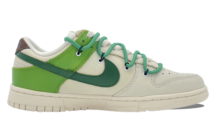 [Custom Shoes] (W) Nike Dunk Low LX 'Banana Forbidden Green' 圖 2