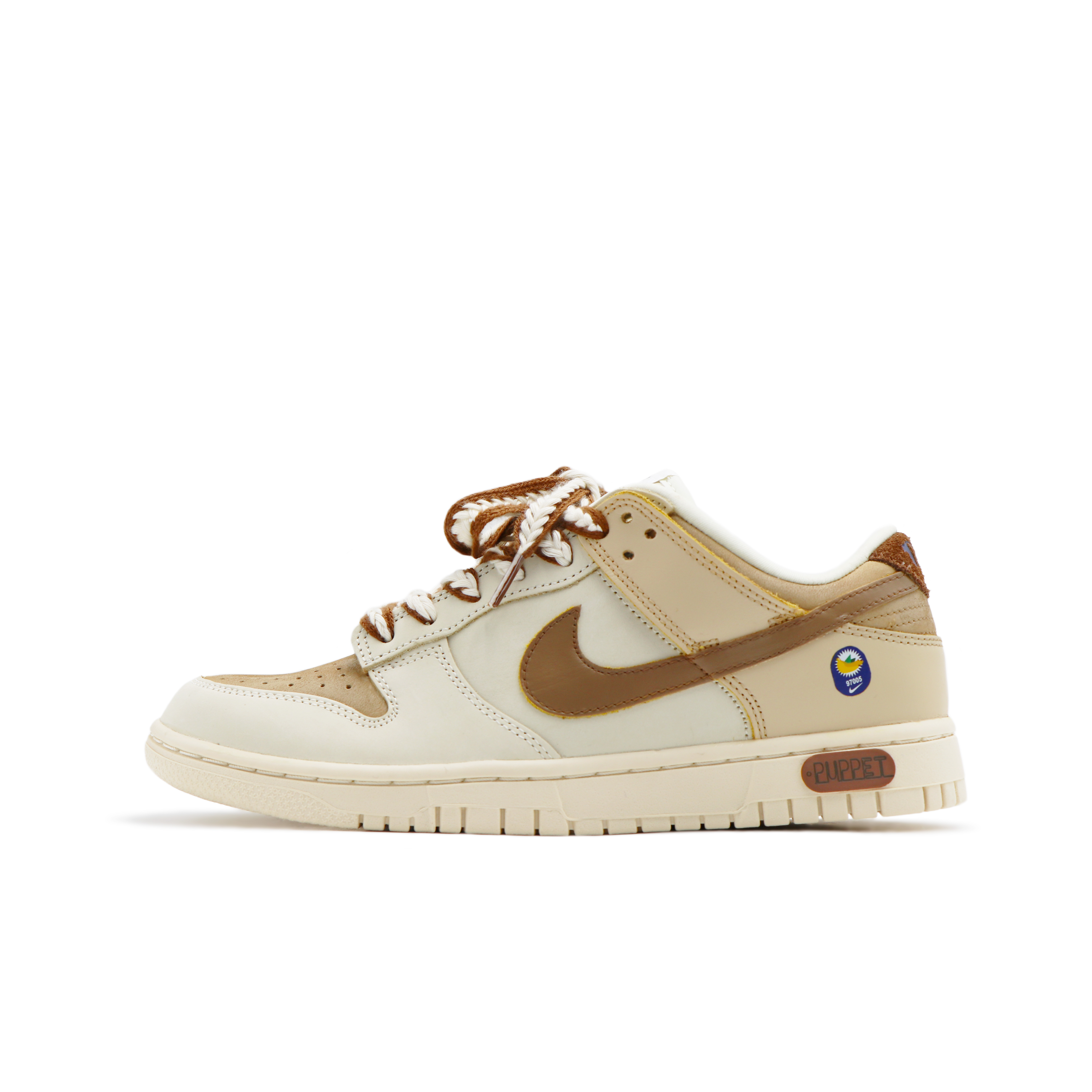 Buy 【客製化球鞋】Nike Dunk Low LX 蒸汽木偶 焦糖瑪奇朵 清新小眾 板鞋 女款 米棕色