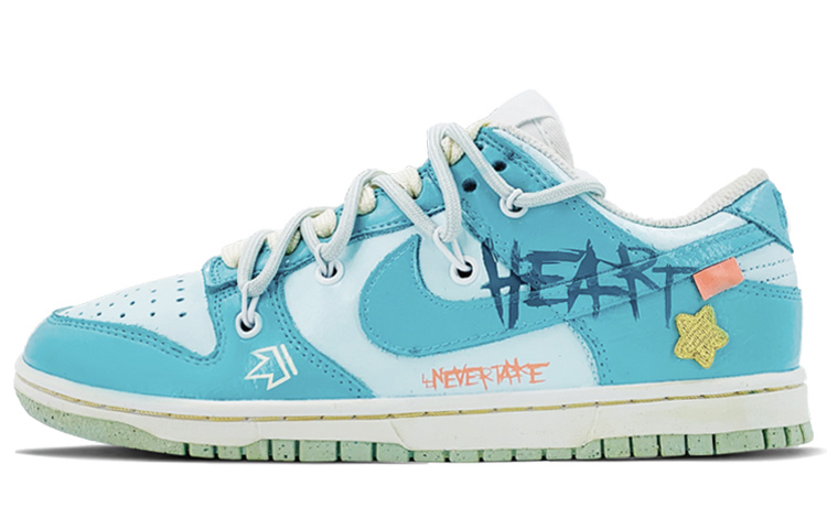 Buy (W) [Zapatillas Personalizadas] Nike Dunk Low Next Nature 'Blanco Menta' DN1431-102(TeamK-海洋之冰)