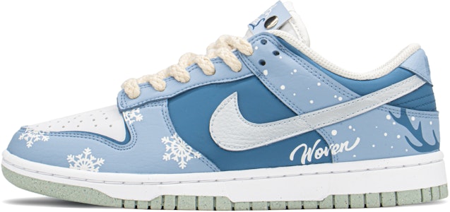 (W) Zapatillas Nike Dunk Low Next Nature 'Copo de Nieve Azul Ciervo' DN1431-102(TeamA-DK女雪花鹿S-BOX) Buy (W) Zapatillas Nike Dunk Low Next Nature 'Copo de Nieve Azul Ciervo' DN1431-102(TeamA-DK女雪花鹿S-BOX)