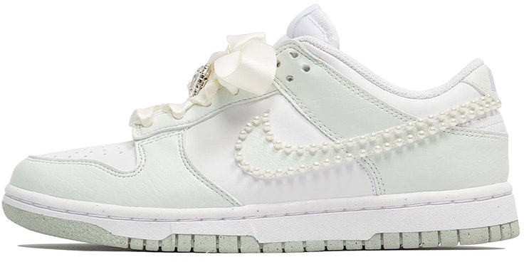custom-shoes-women-nike-dunk-low-next-nature-white-mint-pearl