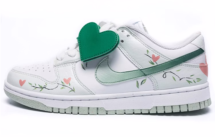 custom-shoes-women-nike-dunk-low-next-nature-white-mint