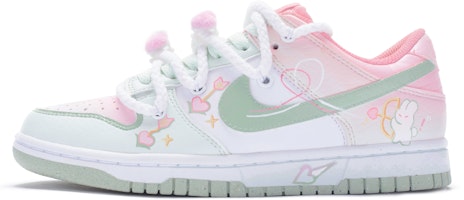 (W) 나이키 덩크 로우 넥스트 네이처 '화이트 핑크 그린' (커스텀) DN1431-102(TeamR-女款遇箭白粉绿S-BOX) Order (W) 나이키 덩크 로우 넥스트 네이처 '화이트 핑크 그린' (커스텀) DN1431-102(TeamR-女款遇箭白粉绿S-BOX)