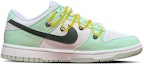 Order 【訂製球鞋】Nike Dunk Low Next Nature White Mint 解構鞋帶 清新 檸檬汽水 情侶款 手繪塗鴉 復古 低幫 板鞋 女款 白淺綠