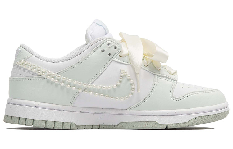 Order (W) [Kasut Custom] Nike Dunk Low 'Next Nature White Mint Pearl' DN1431-102(TeamP-抹茶珍珠)