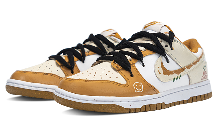 Lookbook (W) 【カスタムシューズ】(女性用) ナイキ ダンク ロー ネクスト ネイチャー 'ジンジャーブレッド' DN1431-001(Team拾陆-圣诞姜饼人)
